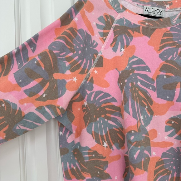 WildfoxSommers Tropic Camo Sweatshirt - Picture 4 of 5